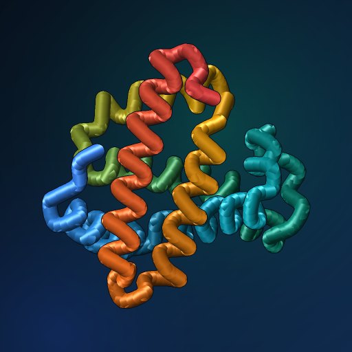 3D structure of 110M: Sperm whale myoglobin D122N methyl isocyanide at pH 9.0 (MolNFT v1 / PDB)