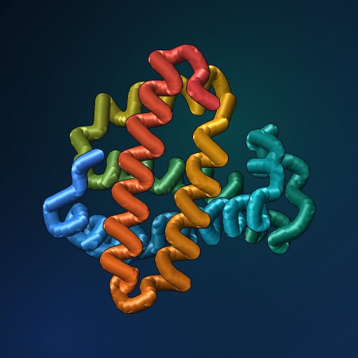 3D structure of 1MLS: Structural and functional effects of apolar mutations of VAL68(E11) in myoglobin (MolNFT v1 / PDB)