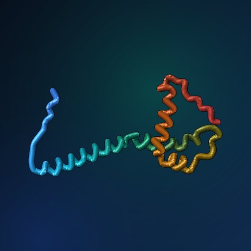 3D structure of Q43495: AlphaFold monomer V2.0 prediction for protein 108 (Q43495) (MolNFT v1 / AlphaFold)