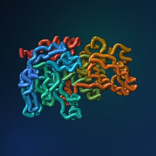 3D structure of Q6V4H0: AlphaFold monomer V2.0 prediction for 8-hydroxygeraniol dehydrogenase (Q6V4H0) (MolNFT v1 / AlphaFold)