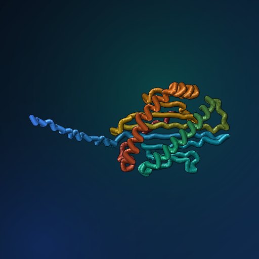 3D structure of HLA00004 A*01:04:01:01N (MolNFT HLA)